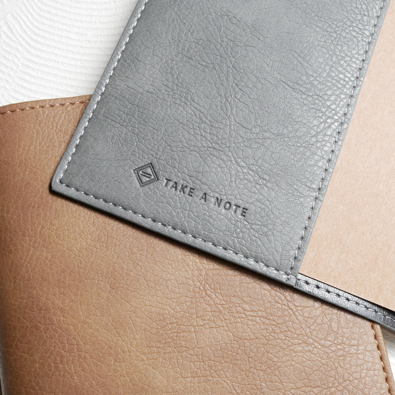 Vegan Leather Planner Cover – A5 (Available in 3 Colors)
