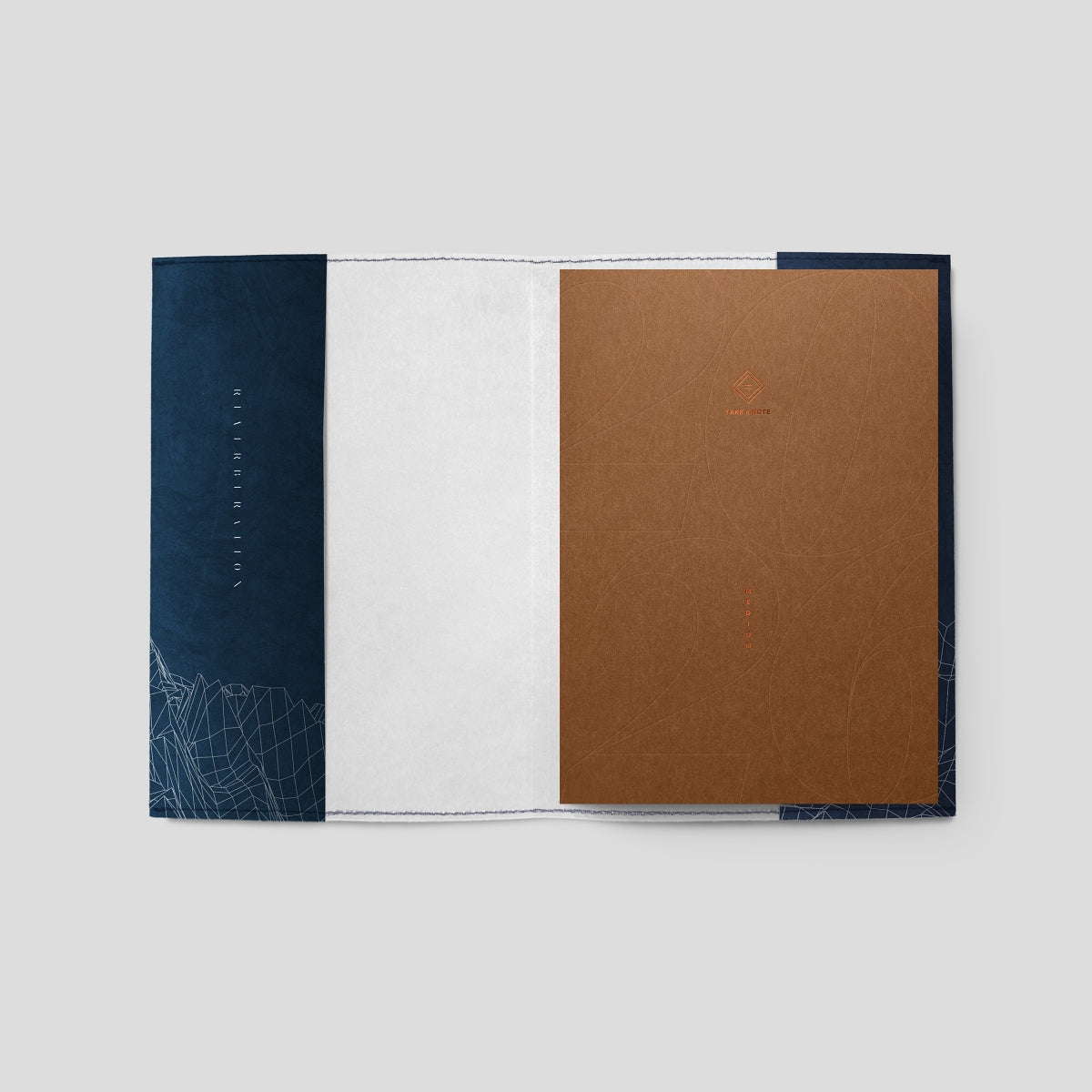 TYVEK Book Cover B6 Reverberation
