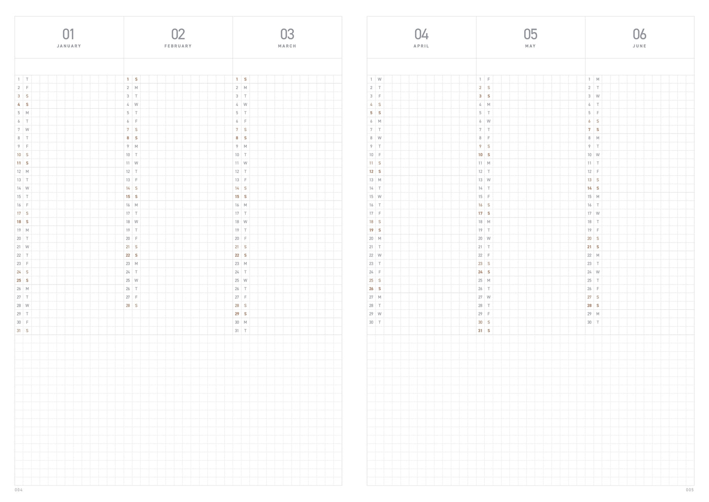TAKE A NOTE 2026 Regular Planner A5