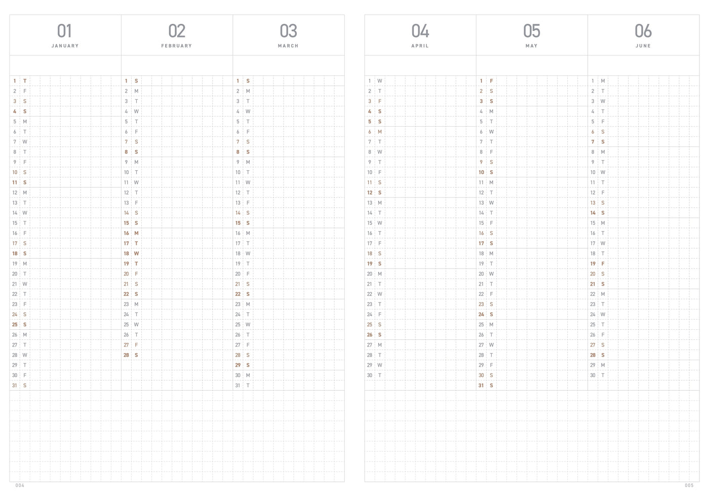 TAKE A NOTE 2026 Mini Planner A6