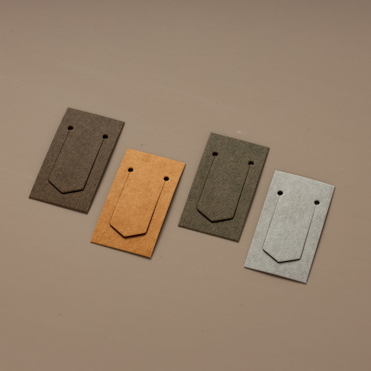 Washable Kraft Paper Bookmarks – Set of 2