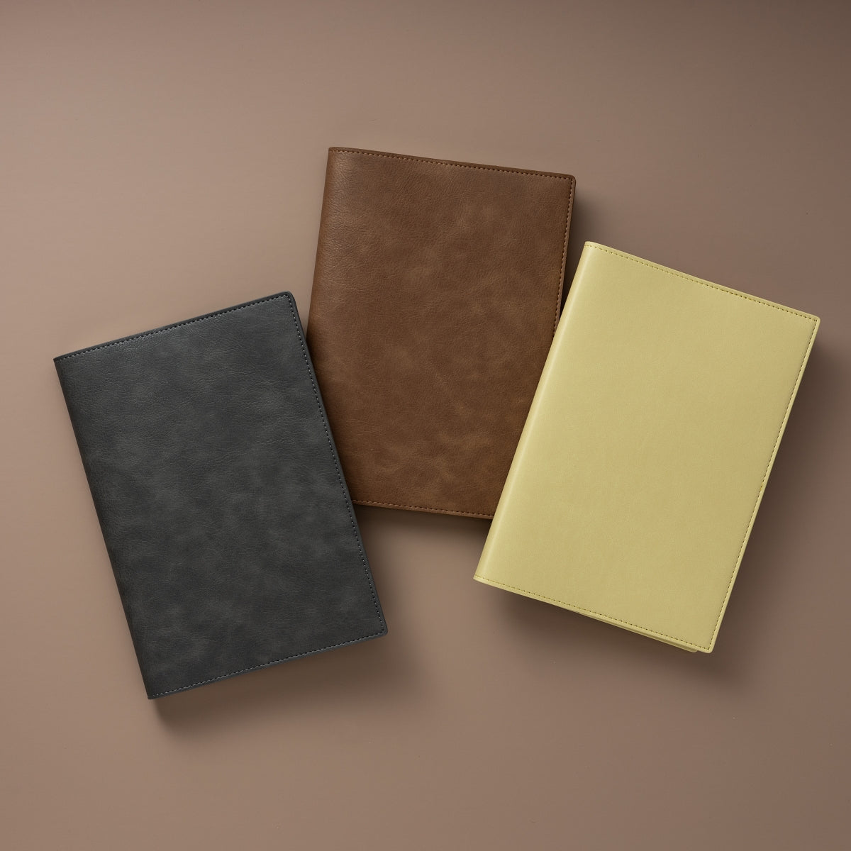 Vegan Leather Planner Cover – A5 (Available in 3 Colors)