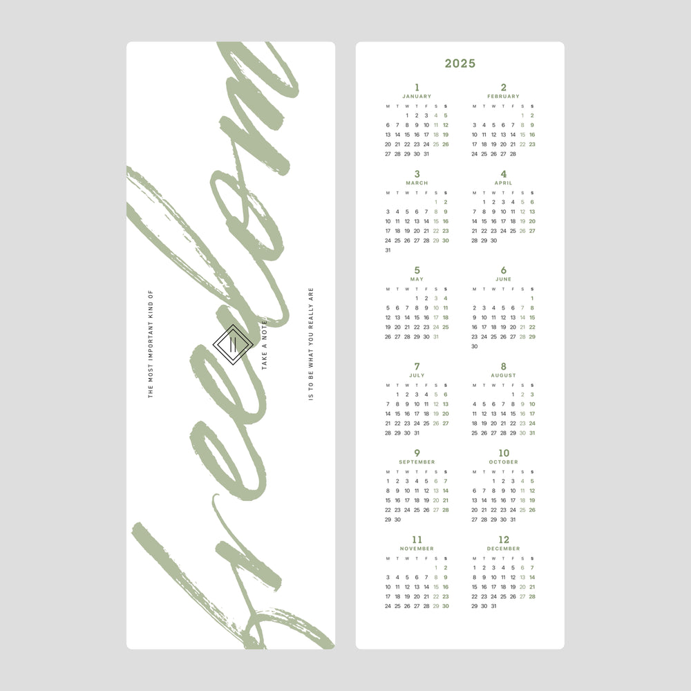 TAKE A NOTE 2025 Regular Planner A5