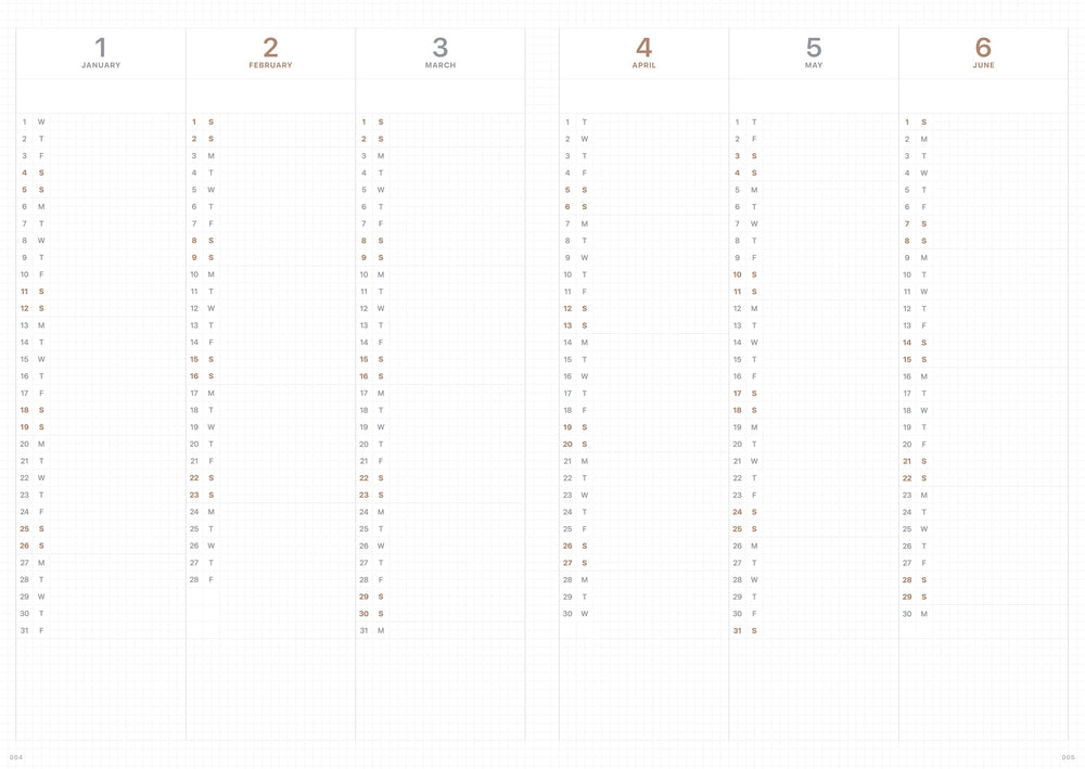 TAKE A NOTE 2025 Medium Weeks Planner B6