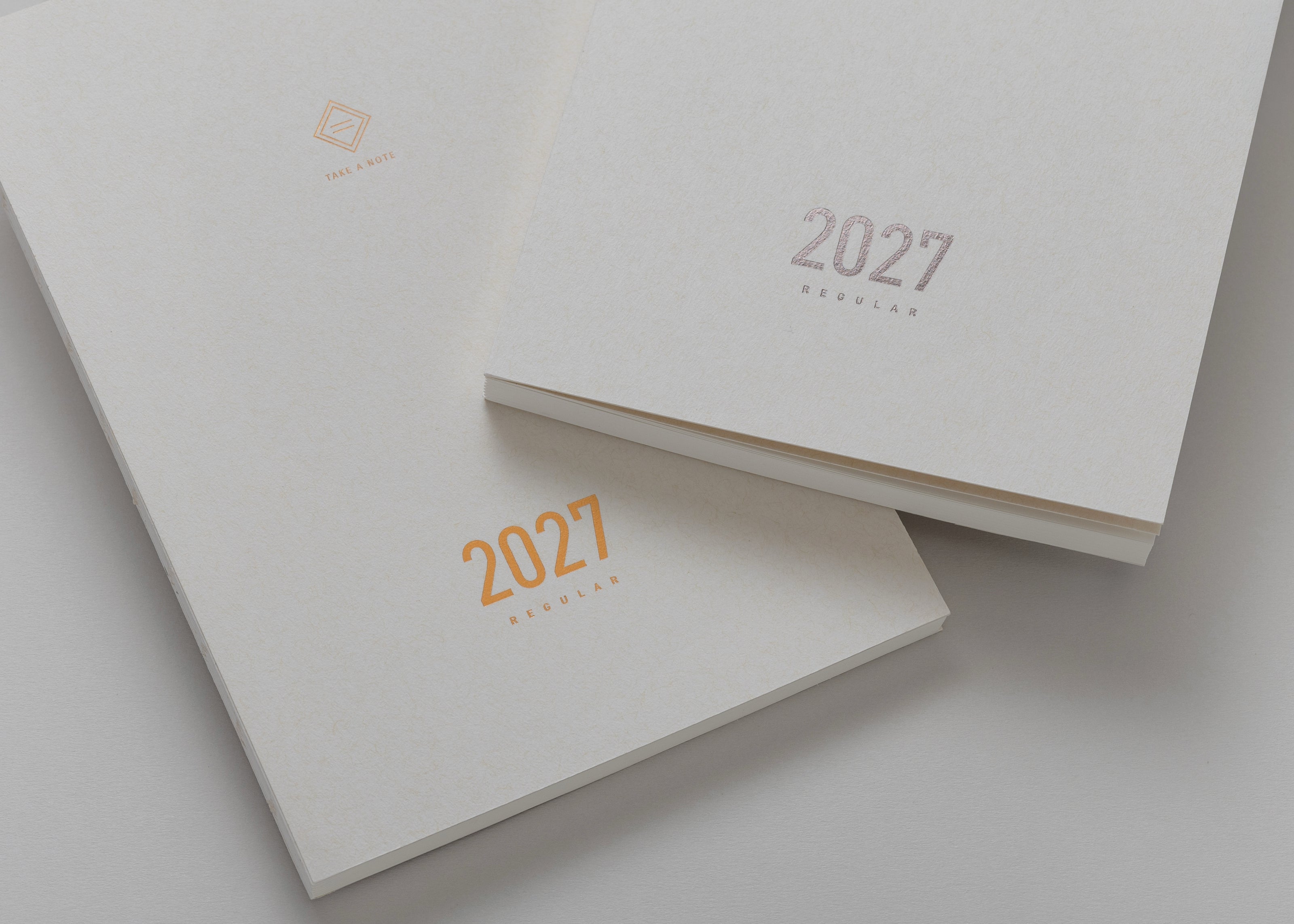Make Space. Let Life Take Shape. - TAKE A NOTE 2027 Planners