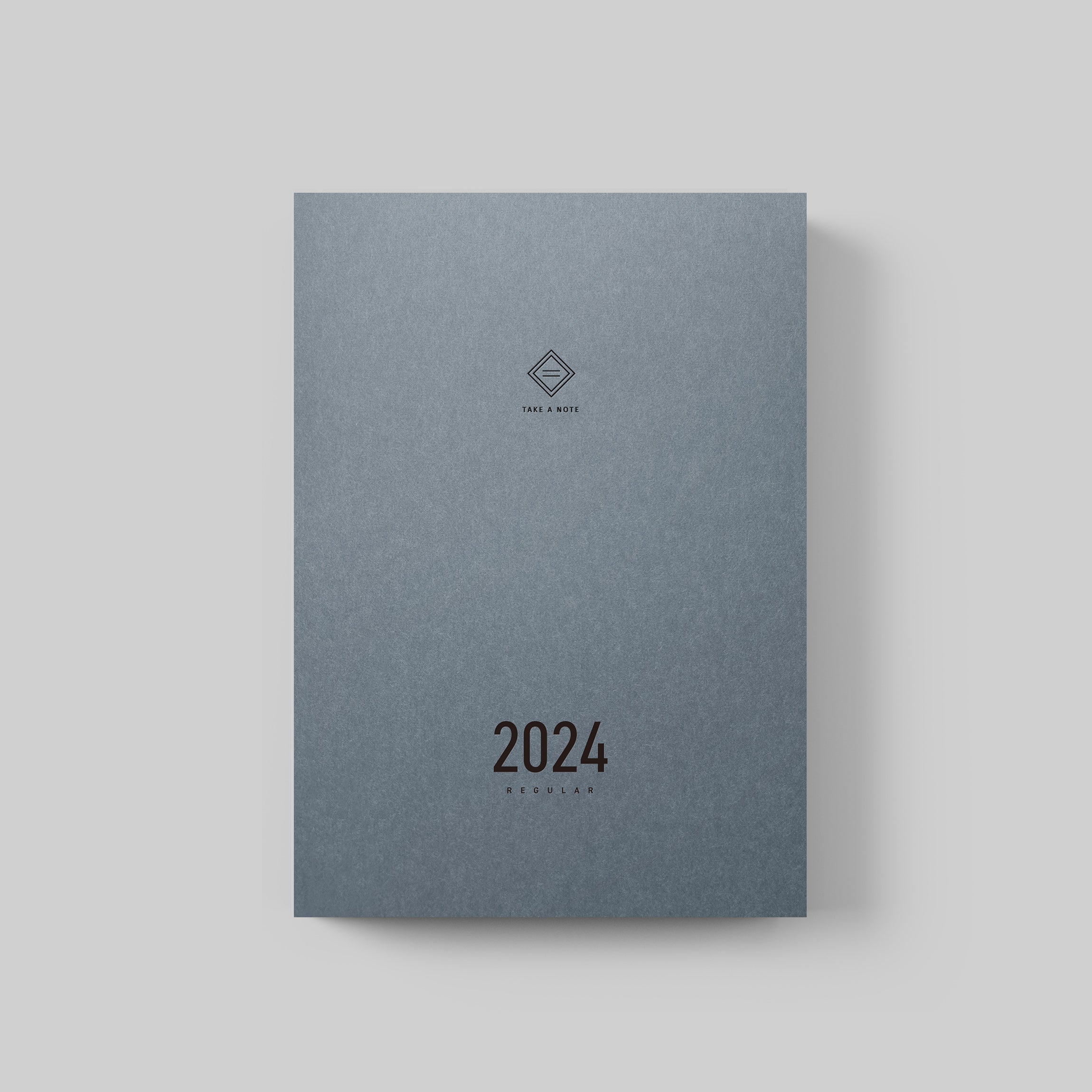 Burde 2024 Diary Organizer & Notes Blue