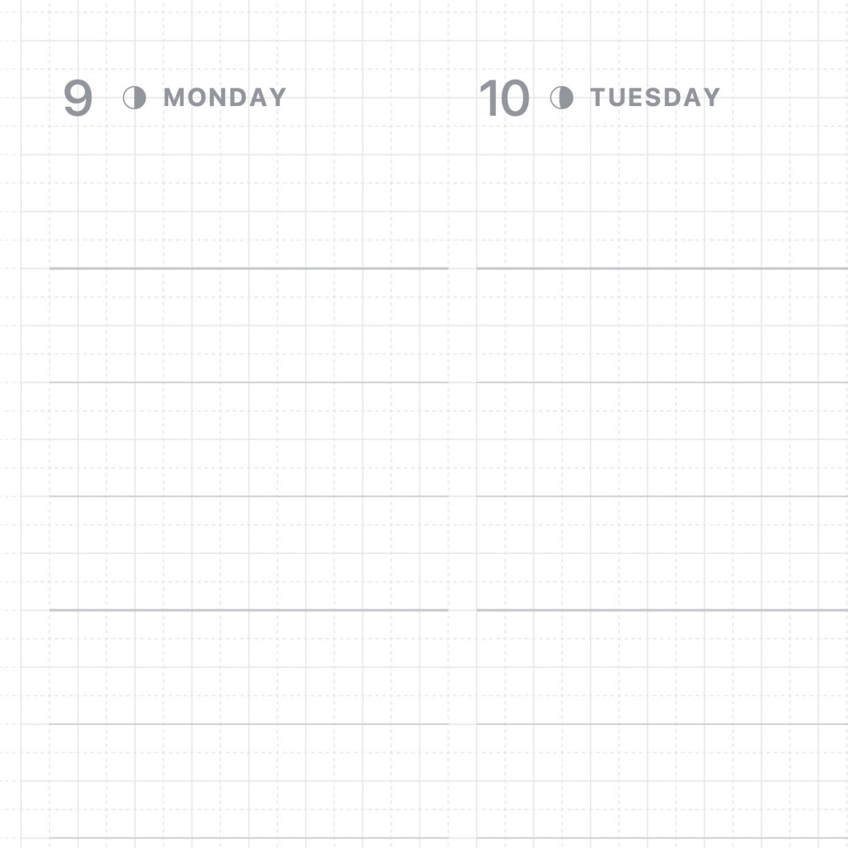 2026 MEDIUM WEEKS PLANNER B6