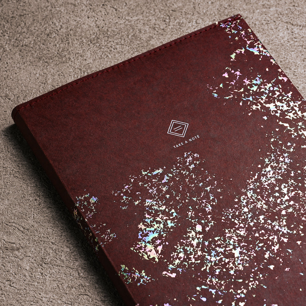 Take a Note x Cosmotech Gold Foil Stamping Book Cover A5 Pineapple