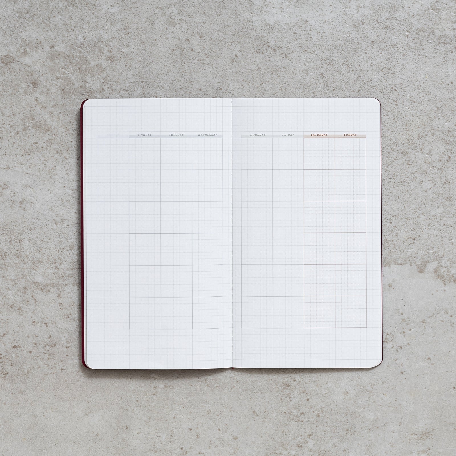 "RECORD" - LITE Undated Monthly Planner