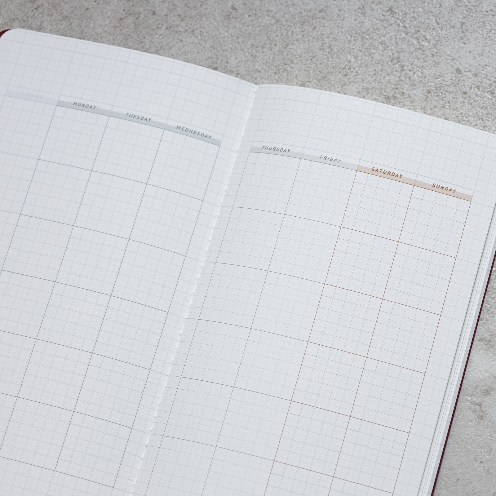 "RECORD" - LITE Undated Monthly Planner