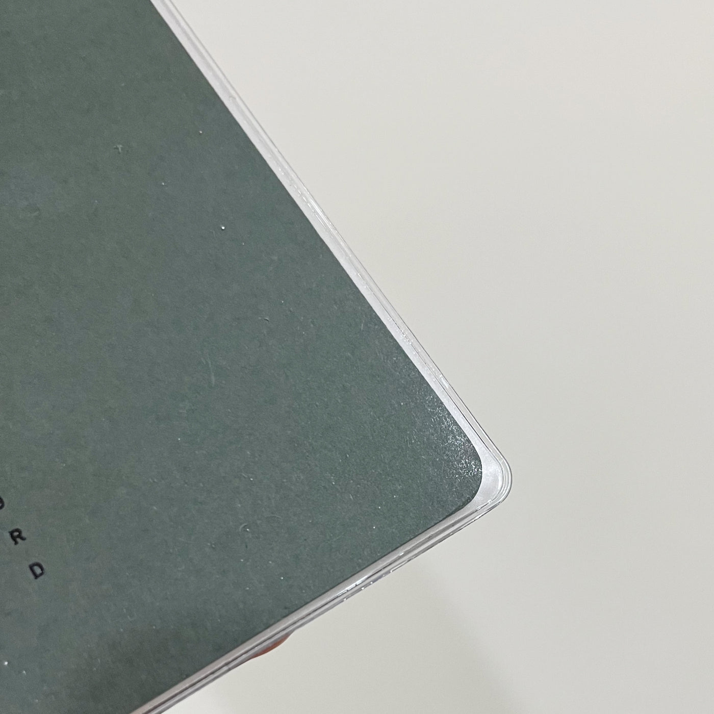 TAKE A NOTE "RECORD" - Transparent PVC Cover